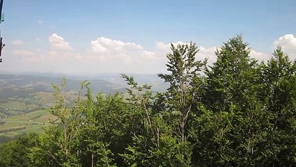 Paragliding. Mountain Gemba. (Парапланеризм. Гора Гемба. Закарпатье)