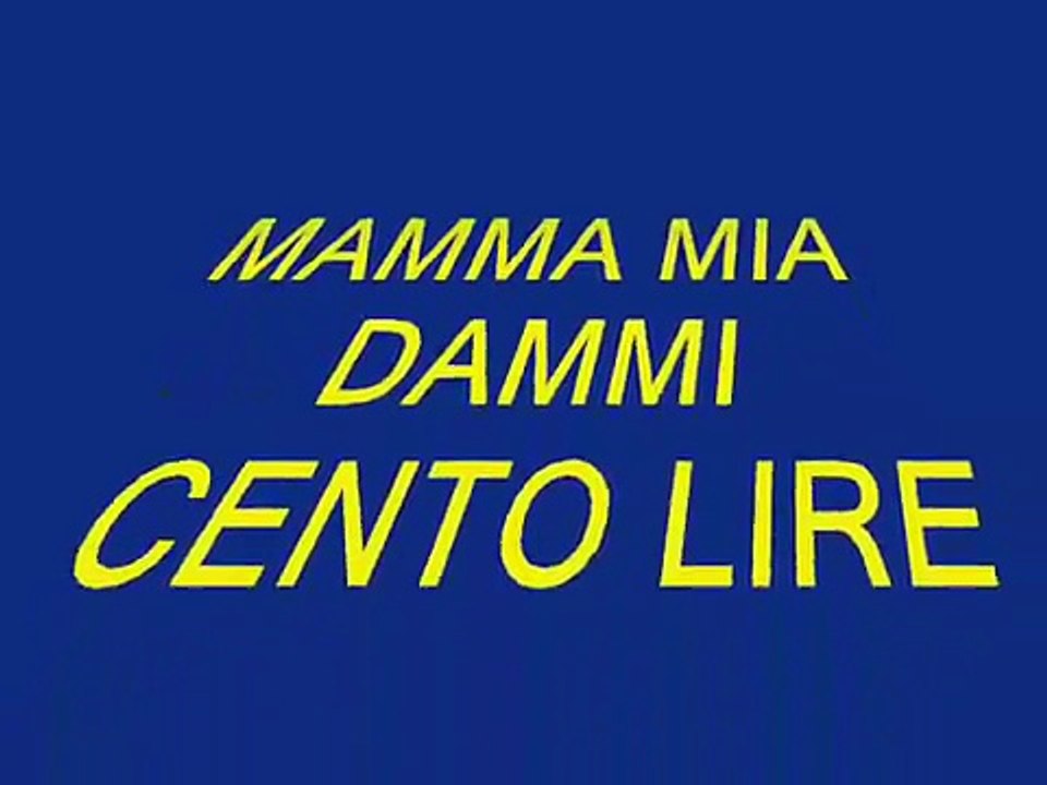 Titti BIANCHI Mamma mia dammi cento lire Canto popolare n° 7 Atmosfera anni 50
