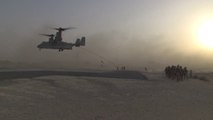The Impressive V-22 Osprey in Action -Fast Rope and Aerial Lifting With US Marines