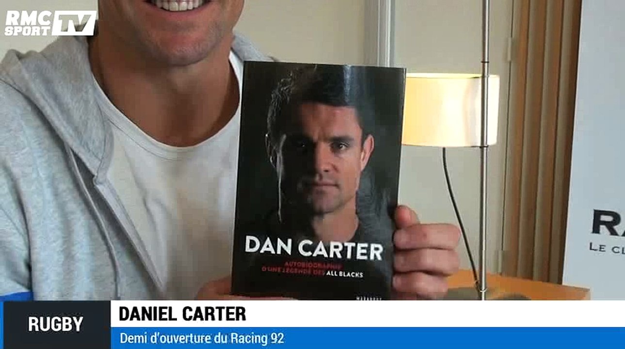 Dan Carter publie son autobiographie