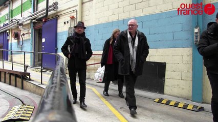 La journée de Mathias Malzieu à Ouest-France