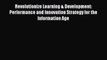 PDF Revolutionize Learning & Development: Performance and Innovation Strategy for the Information