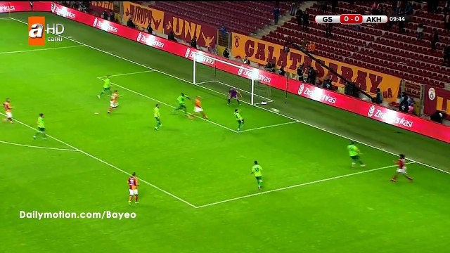 Douglas (Own goal) - Galatasaray 1-0 Akhisar Genclik Spor - 02-03-2016