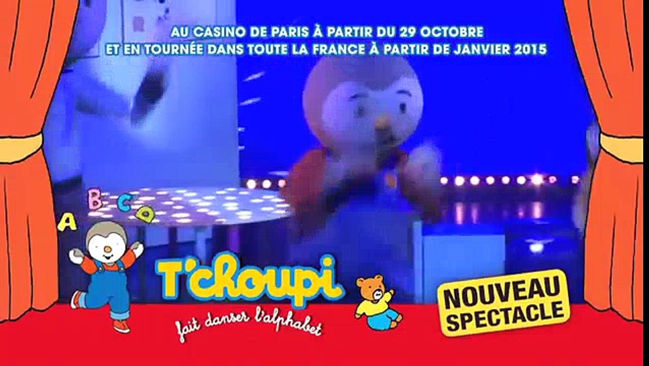 T'choupi fait danser l'alphabet - Bande-annonce du spectacle  T'choupi et DouDou