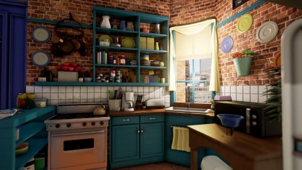 Friends : L'appartement de Monica dans Unreal Engine 4