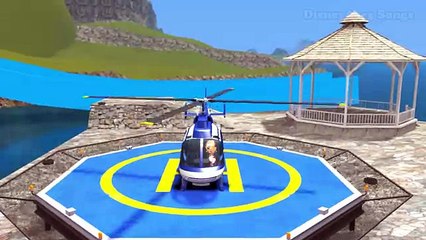 Mickey Mouse & Angry Birds Playing with Lightning McQueen Cars - Nursery Rhymes for Children