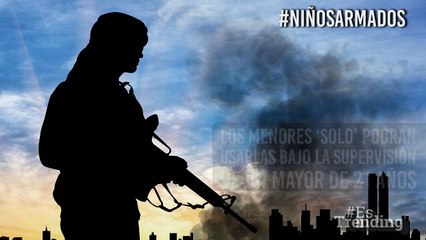 Niños armados: Menores de 14 años podrán portar armas en Iowa