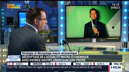 L'actu macro-éco: "Les taux négatifs et le quantitative easing ne suffisent pas à créer de la demande", Patrice Gautry