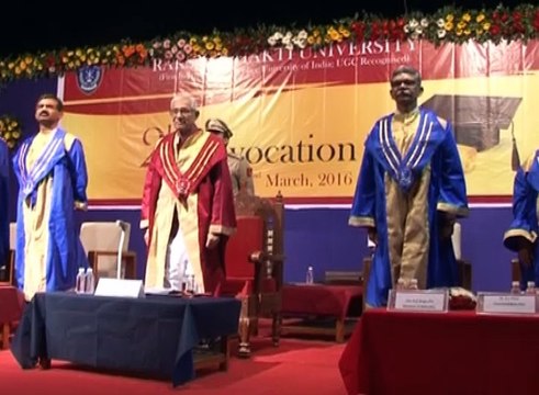 Gandhinagar Raksha University 2nd Convocation attended by Governor Kohli