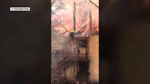 PA KOMENT - Shkodër, zjarr në një hotel në Razëm - Top Channel Albania - News - Lajme
