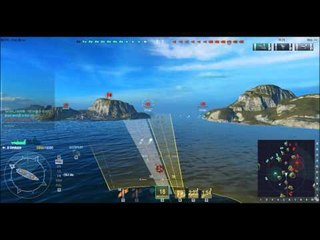 World of Warships Umikaze. first match in open beta
