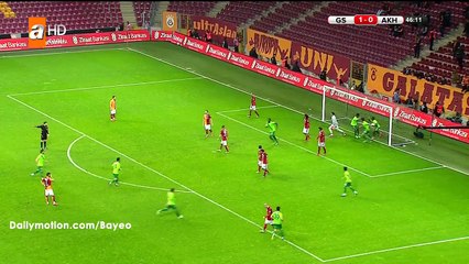 Hugo Rodallega Goal HD - Galatasaray 1-1 Akhisar Genclik Spor - 02-03-2016