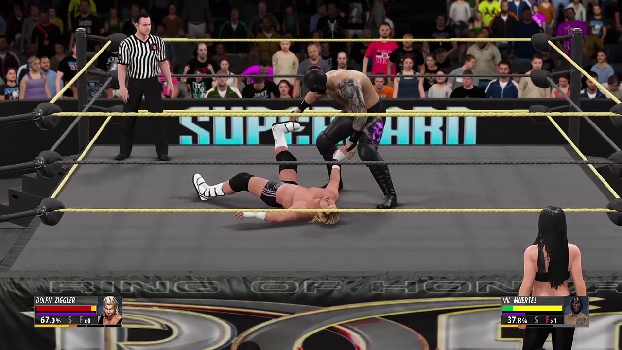 Supercard of Honor 2016 Dolph Ziggler Vs Mil Muertes