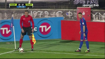ΠΑΟΚ - Ολυμπιακός: Το σουτ του Ντα Κόστα