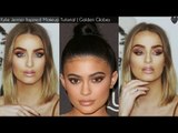 Kylie Jenner Golden Globes Inspired Makeup Tutorial | Brown Smokey Eye