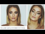 Full Glam Makeup - Gold Glitter Smokey Eye | Aoife Conway Makeup