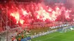 Gate 4 on Fire PAOK Fans vs olympiakos