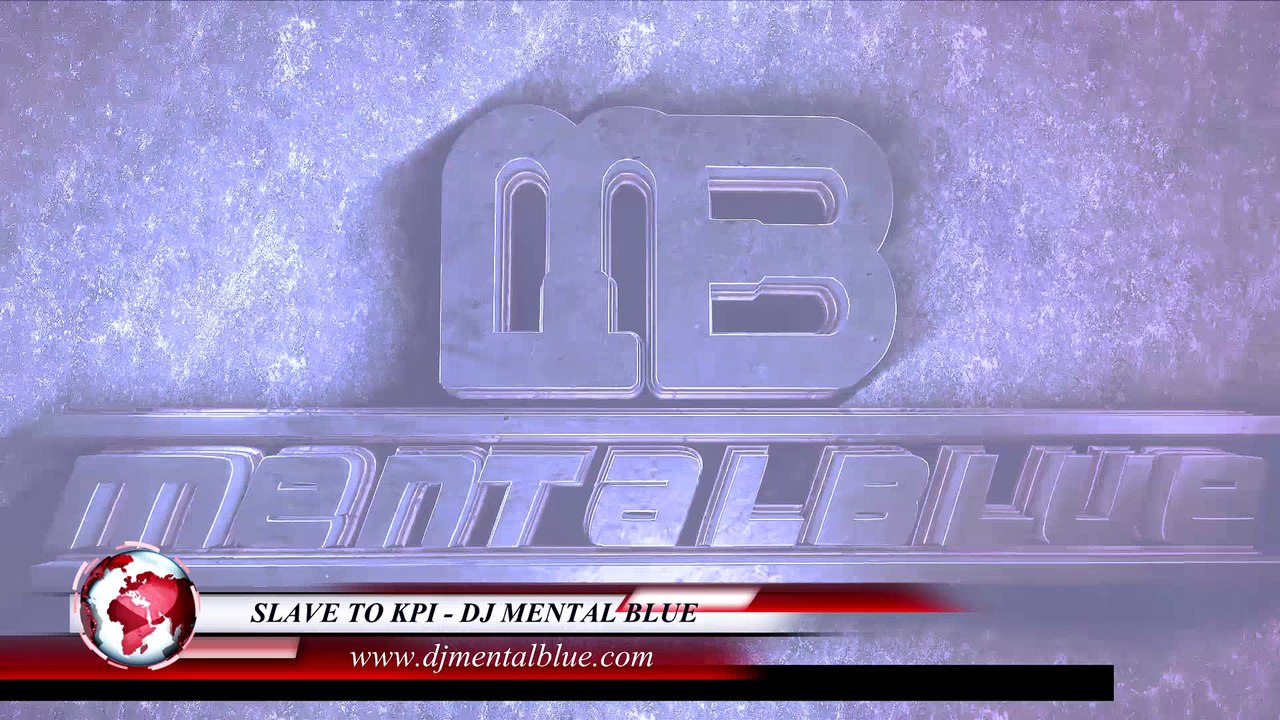 Mental Blue feat. Dru - Slave To The KPI (lyrics video)
