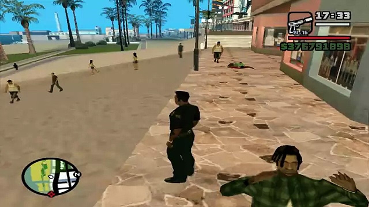 Обзор модов GTA San Andreas #9 - Сигарета