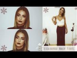 GRWM: Festive Inspired Makeup & Outift | Burgundy | Aoife Conway Makeup