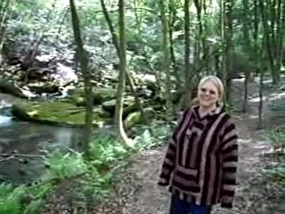 Cheryl at Slippery Rock Creek