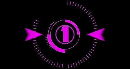 Countdown Timer ( v 212 ) 10 sec with Sound effects and Voice HD!