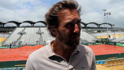 Coupe Davis 2016 - Arnaud Di Pasquale : "La France n'a pas encore gagné contre le Canada"