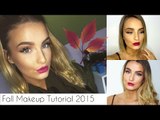Autumn/Fall Inspired Makeup Look   How I apply Individual Lashes | Aoife Conway Makeup