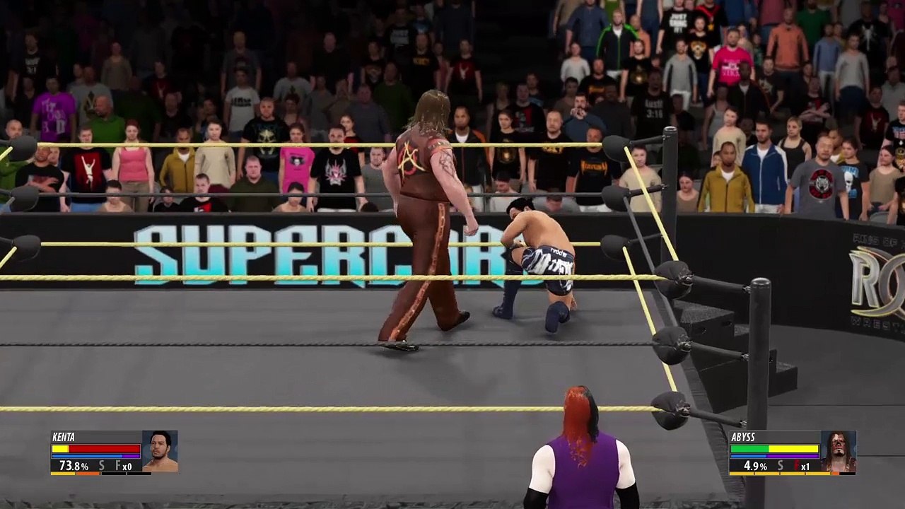 Supercard of Honor 2016 Kenta VS Abyss