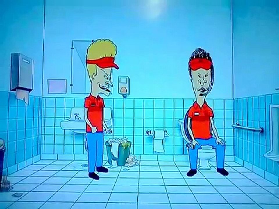Beavis and Butthead- Bathroom break - Dailymotion Video