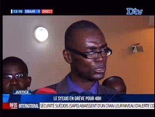 Le SYTJUS en gréve pour 48h