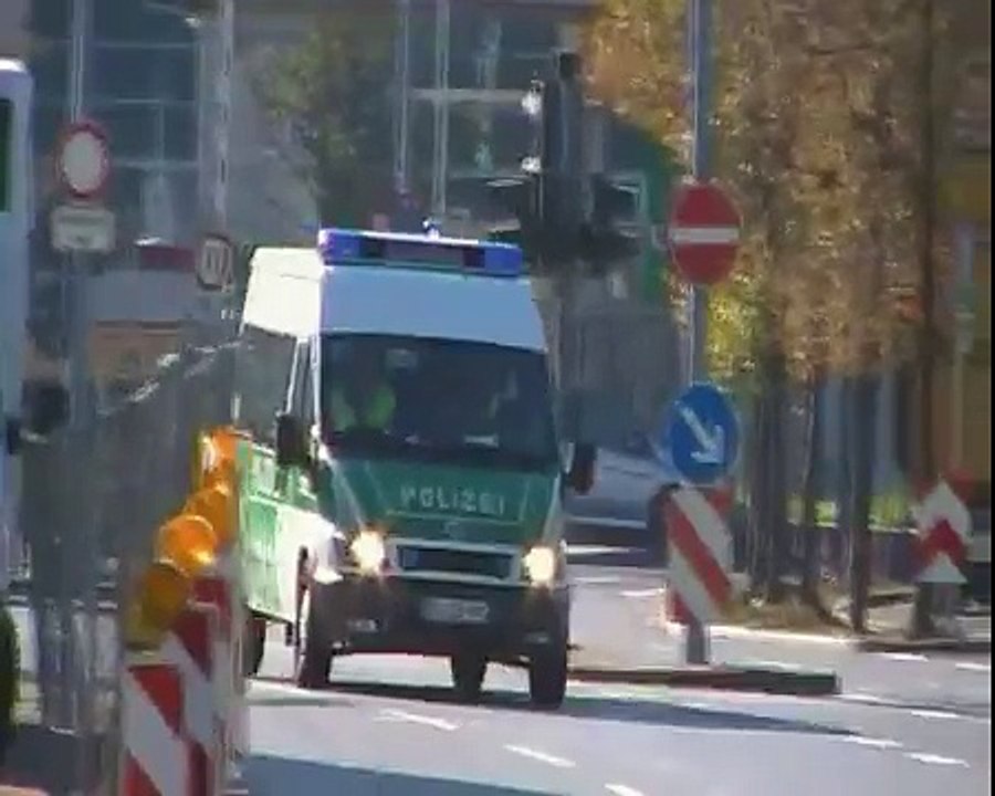 3x ZFuStW SEK  2x HGrKW BuPo  FuStW  ZStW Polizei Hessen am Flughafen Frankfurt/Main