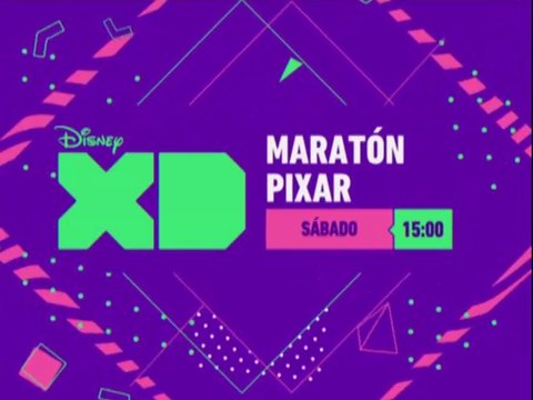 PROMO MARATÓN PIXAR (5-3-2016) EN DISNEY XD - NUEVO LOGO