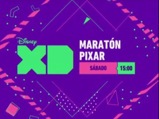 PROMO "MARATÓN PIXAR" (5-3-2016) EN DISNEY XD - NUEVO LOGO