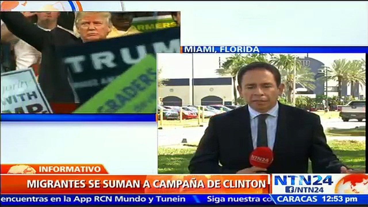 Organizaciones que defienden derechos de los indocumentados en EE.UU. fortalecen campaña de Hillary Clinton