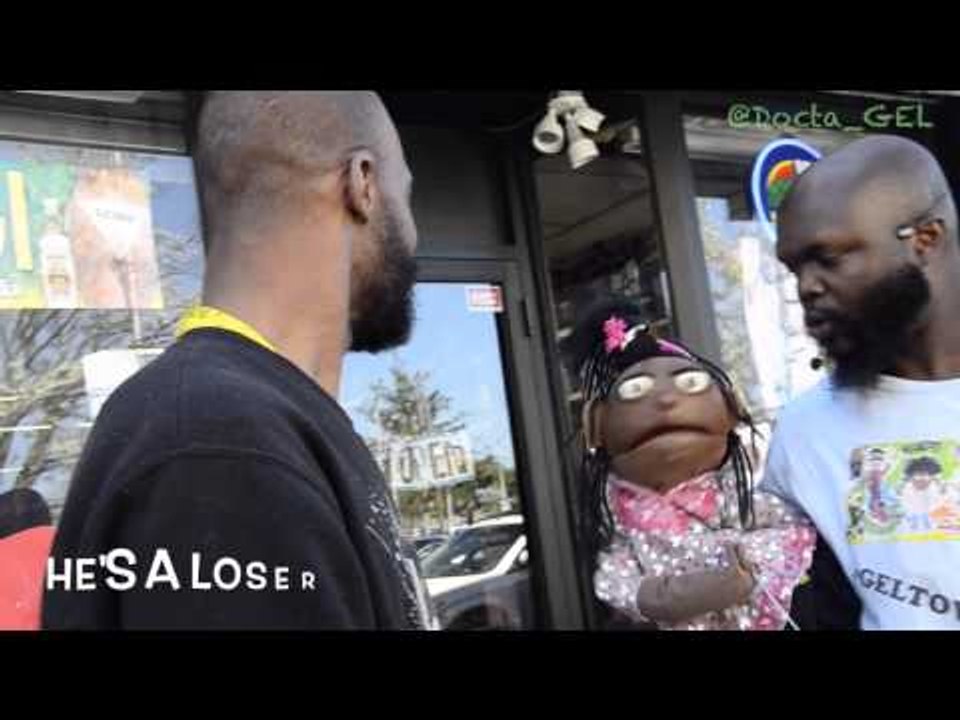 Ventriloquist on the Streets...Cindy Hot Chocolate