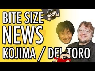 Kojima and Guillermo del Toro to Make Game... Sometime | Bite Size News