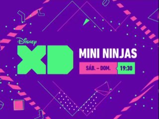 PROMO "MINI NINJAS" (NUEVOS EPISODIOS - MARZO 2016) EN DISNEY XD - NUEVO LOGO