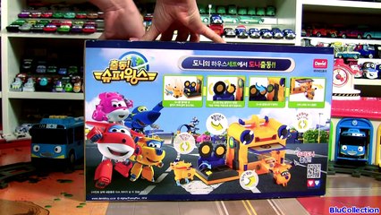 Super Wings Planes Donnie Action Hangar Transformers Toys Disney Cars Tayo 슈퍼윙스 디즈니 카 2