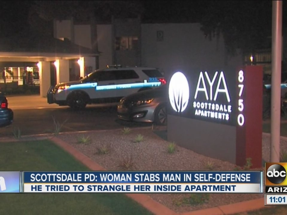 Police: Woman stabs man in self-defense