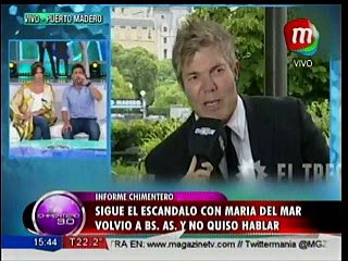 Sigue el escándalo con María del Mar. Volvió a Bs As pero no quiso hablar INFORME