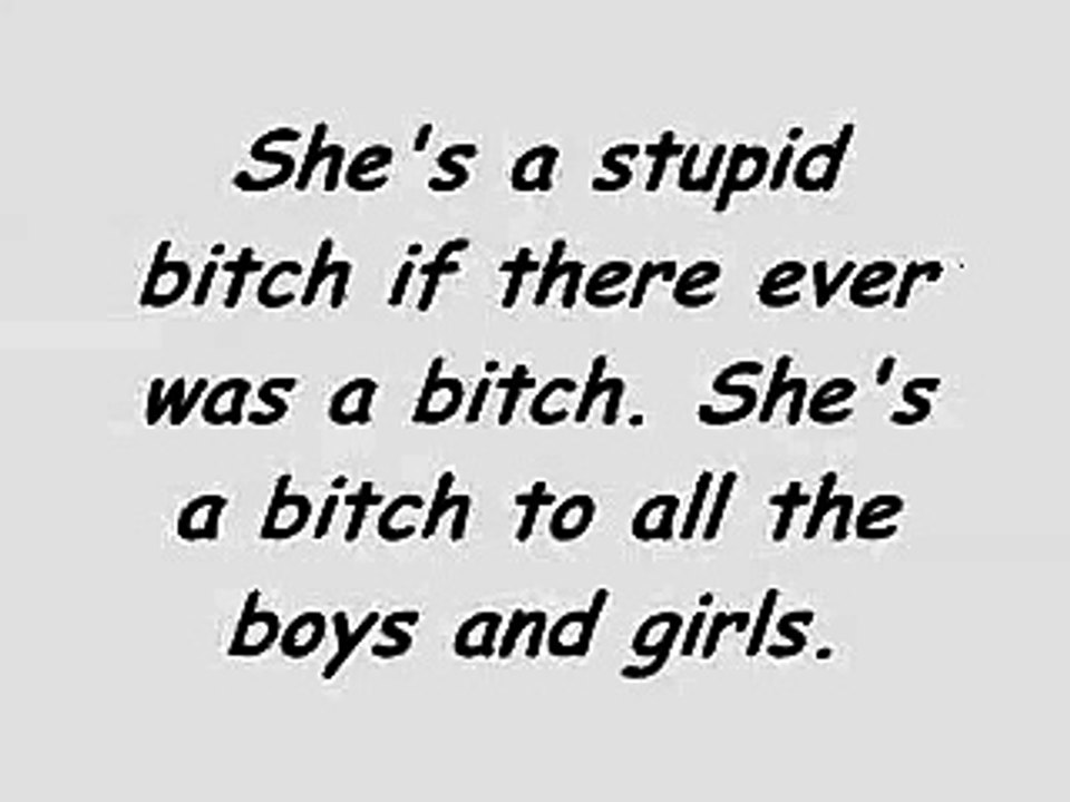 Kyles Mom Is A Big Fat Bitch South Park - Lyrics