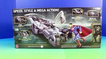 Batman Vs. Superman Epic Strike Batmobile Battles Lex Luthor And Superman At Imaginext Glove World