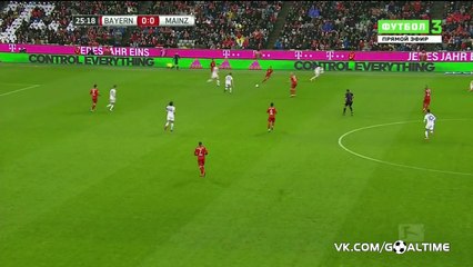 Бавария - Майнц 0 - 1 Самперио 02-03-2016