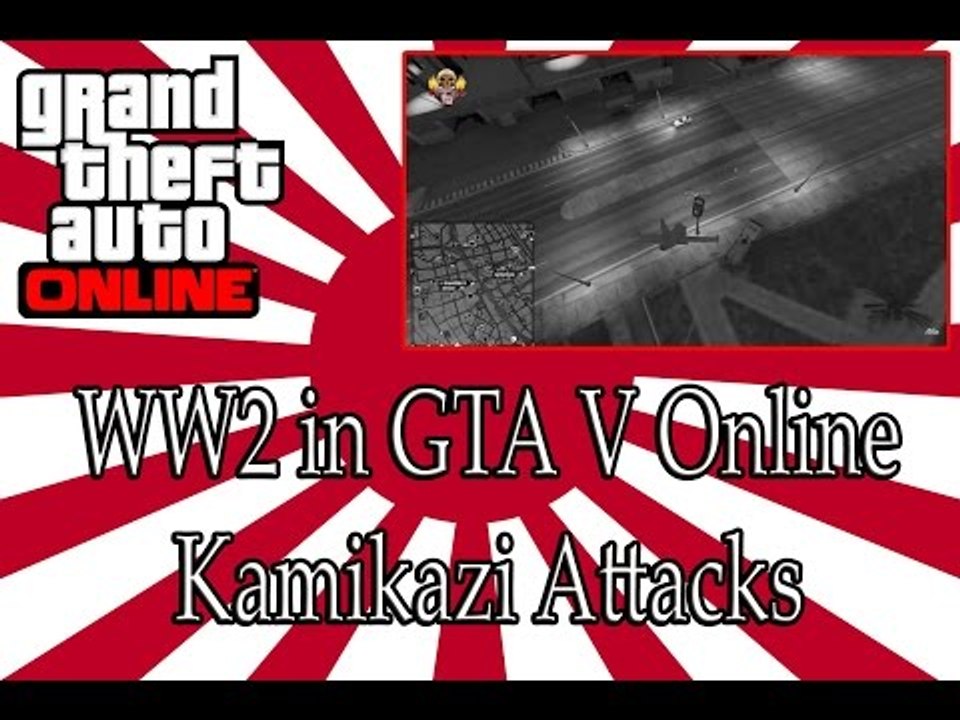Cemetery Rust Games Ep. 66 (WW2 in GTA V Online - Kamikaze Attacks Troll)
