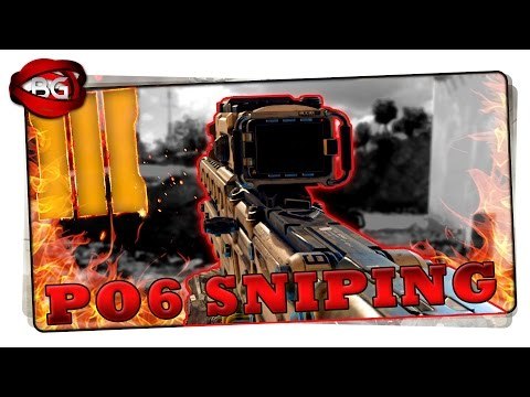 Sniping is hard with the PO6 Call of Duty Black Ops 3