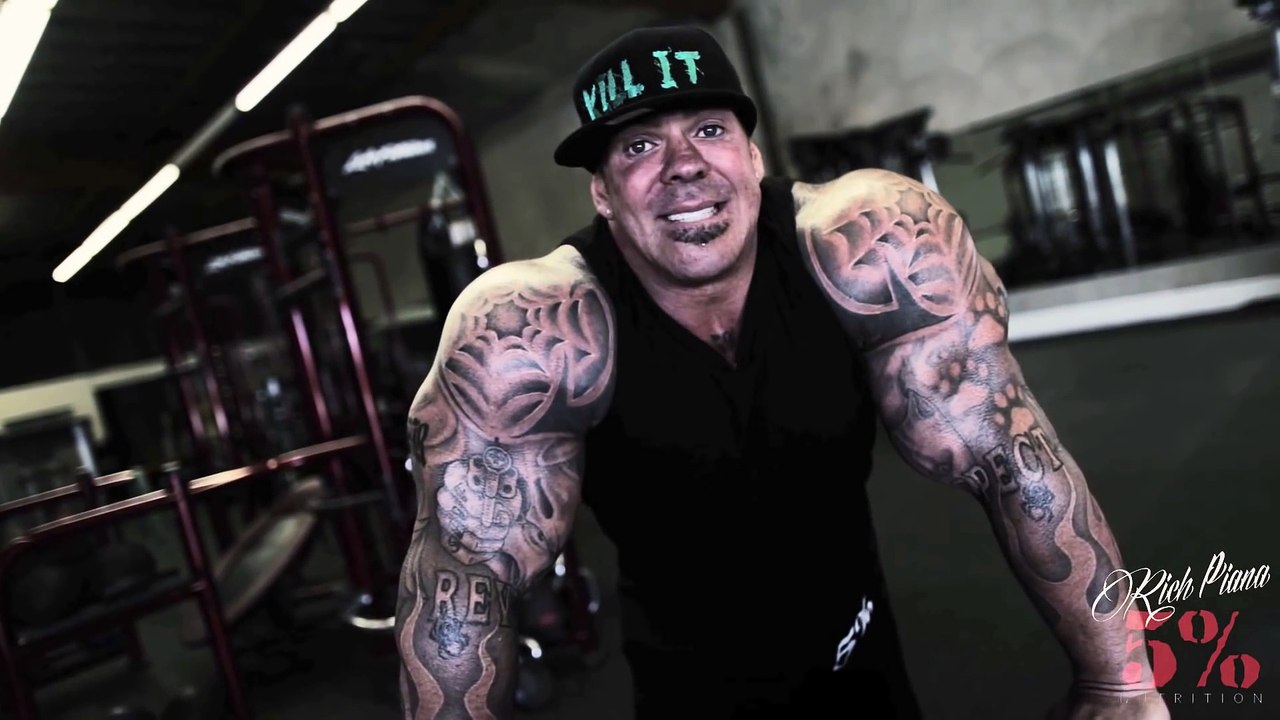 HGH ABUSE in Bodybuilding- DISTENDED GUT from GROWTH HORMONE- Rich Piana