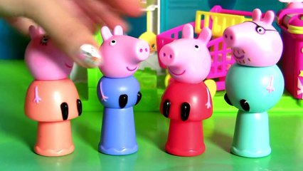 Peppa Pig Finger Puppets Mommy Daddy George Pig Kinder Surprise - Marionetas de dedo Peppa Pig