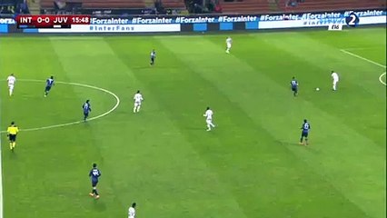 1-0 Marcelo Brozović SUPER Inter 1-0 Juventus - 02-03-2016