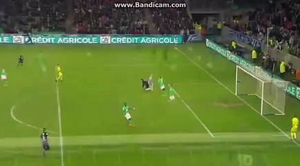 Edinson Cavani Goal - Saint-Etienne vs PSG 0-1 (02-03-2016)